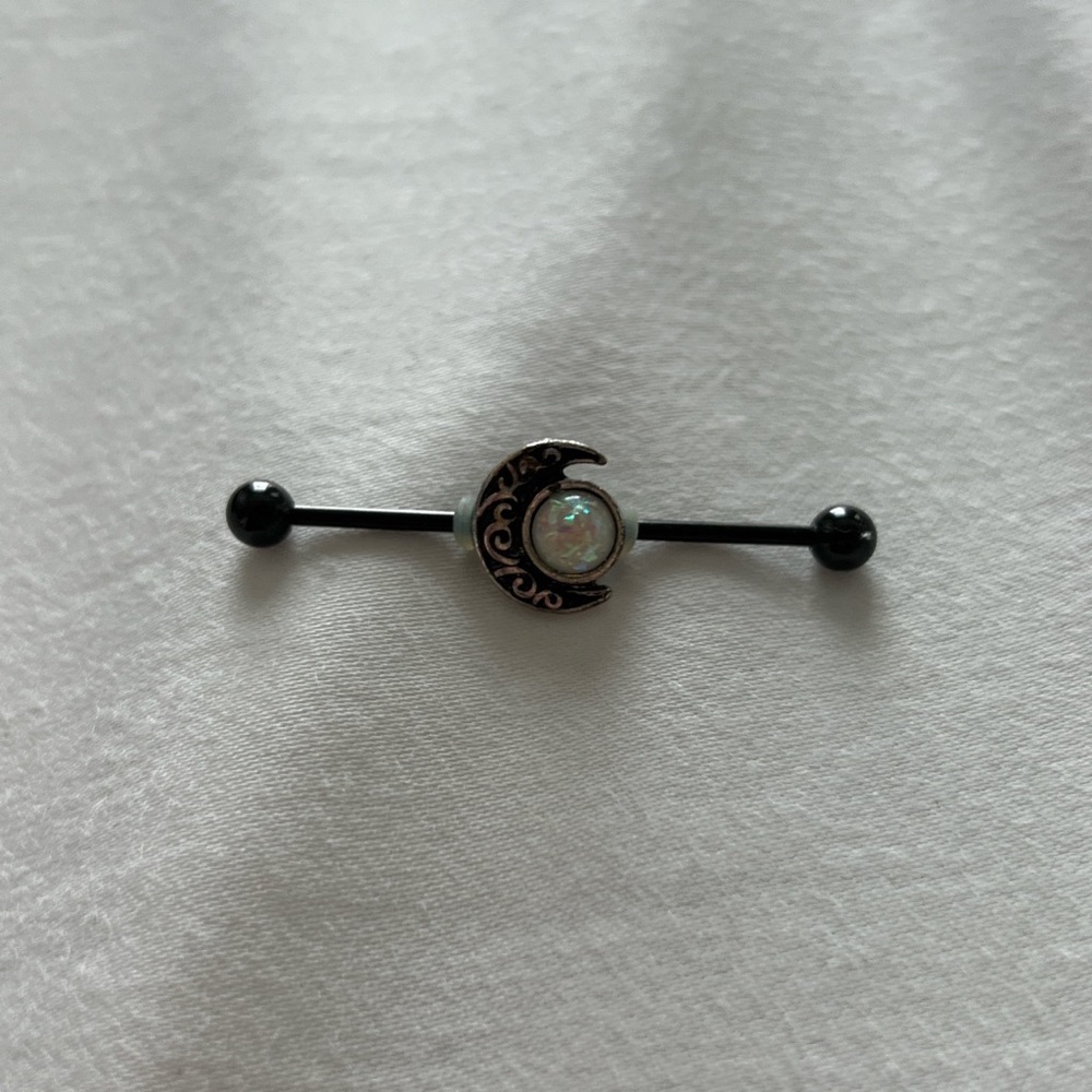 Industrial piercing bar | body jewelry earring cartilage piercing